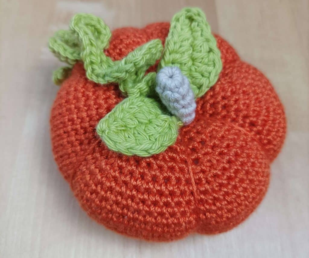calabaza amigurumi en crochet