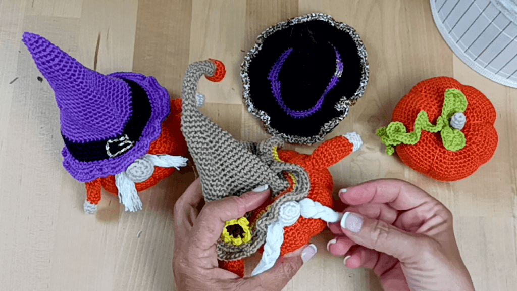 Gnomo amigurumi en crochet